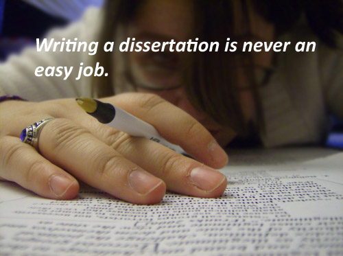 write a good dessertation