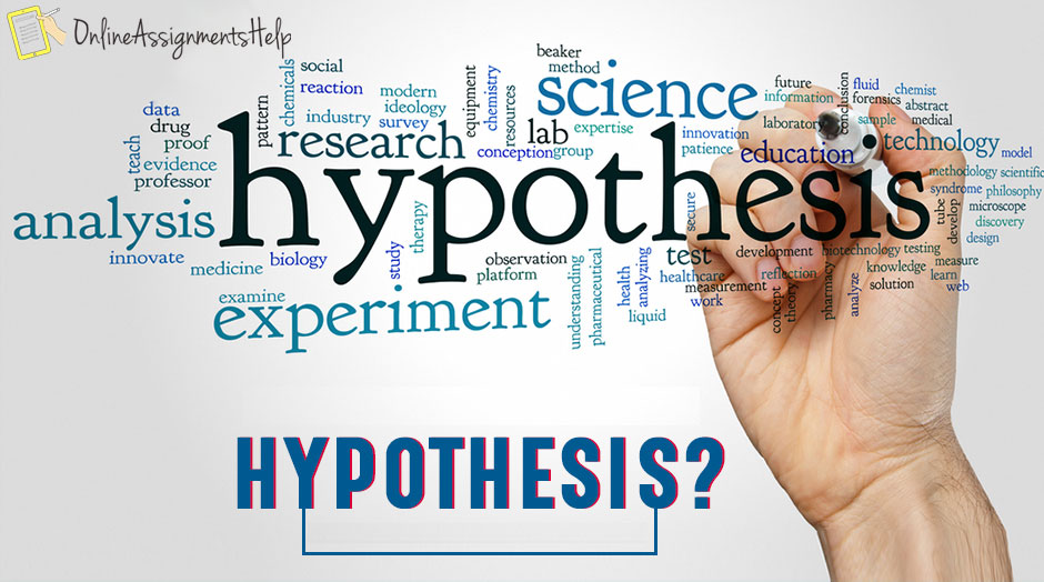 develop the hypothesis