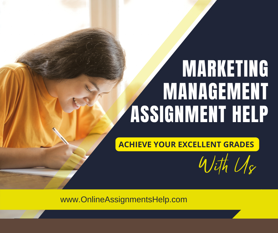 Marketing Management Assignment help