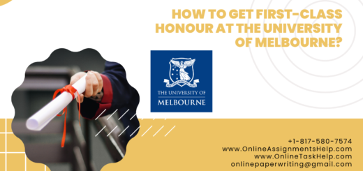 How to get first-class honor at the University of Melbourne?