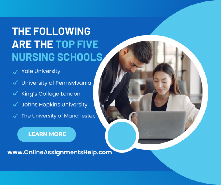 In 20222023, the following are the top five nursing schools.