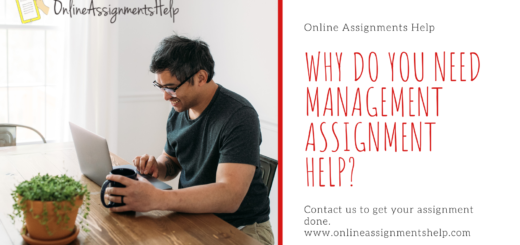 Why do you need Management Assignment Help?