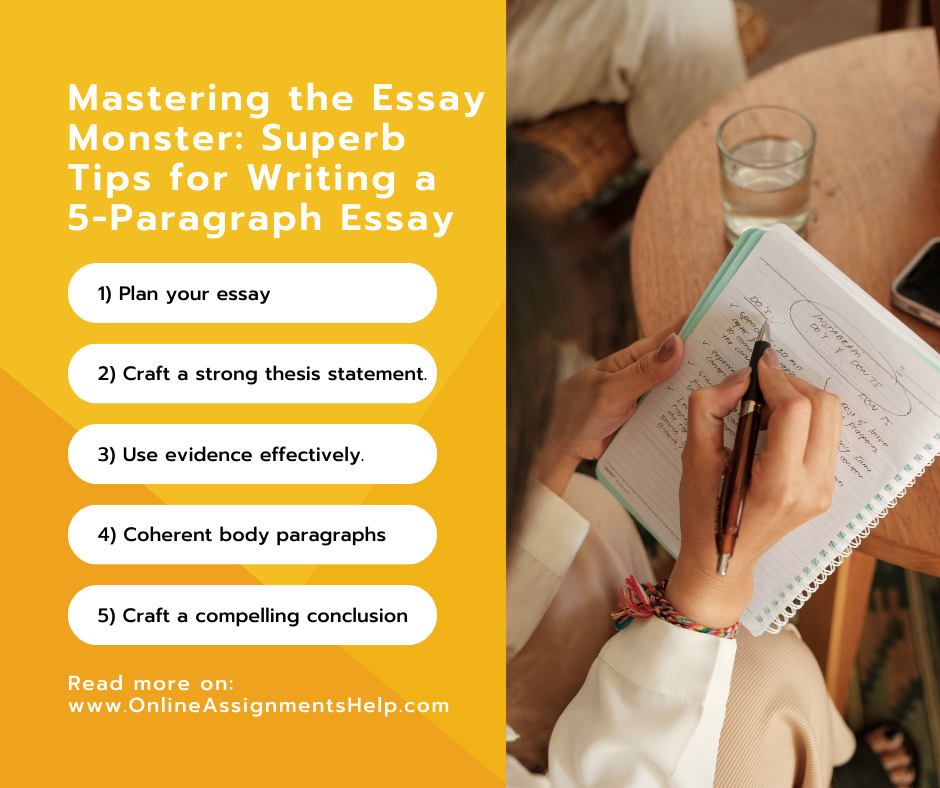 Mastering the Essay Monster Superb Tips for Writing a 5-Paragraph Essay