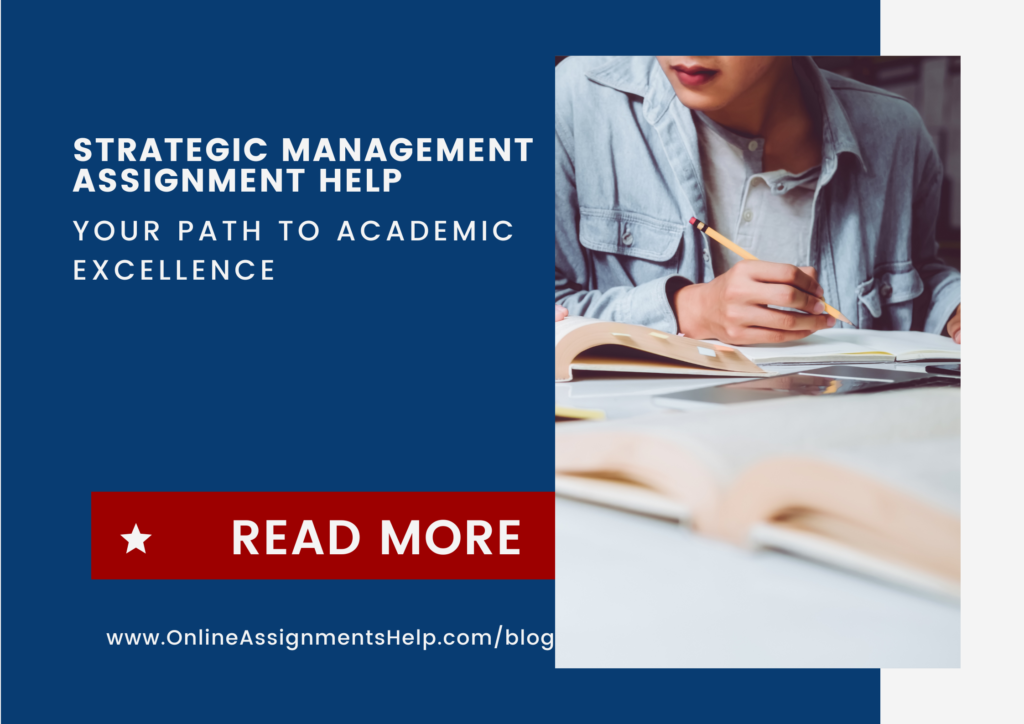Strategic Management Assignment Help