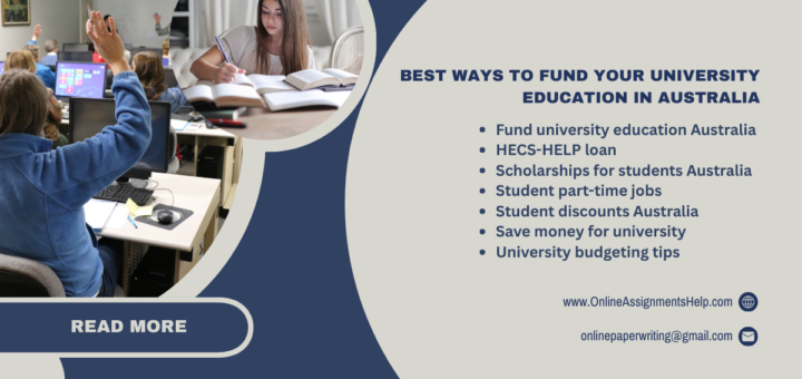 Best Ways to Fund Your University Education in Australia